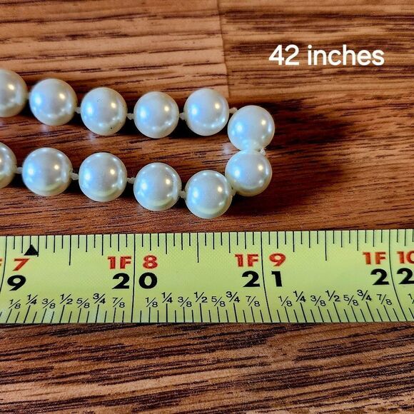 PEARL Rope Necklace, 10mm - Picture 7 of 10